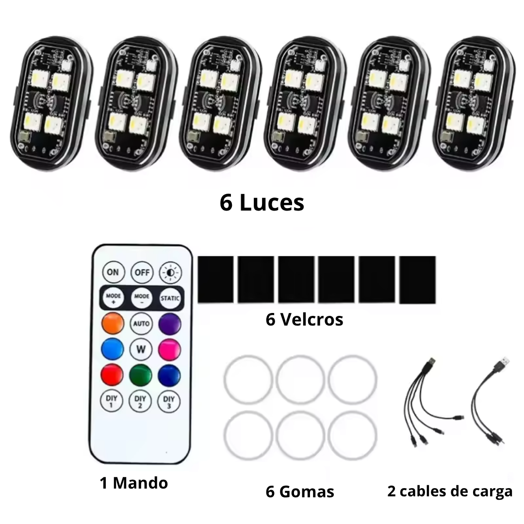 Luces LED Estroboscópicas